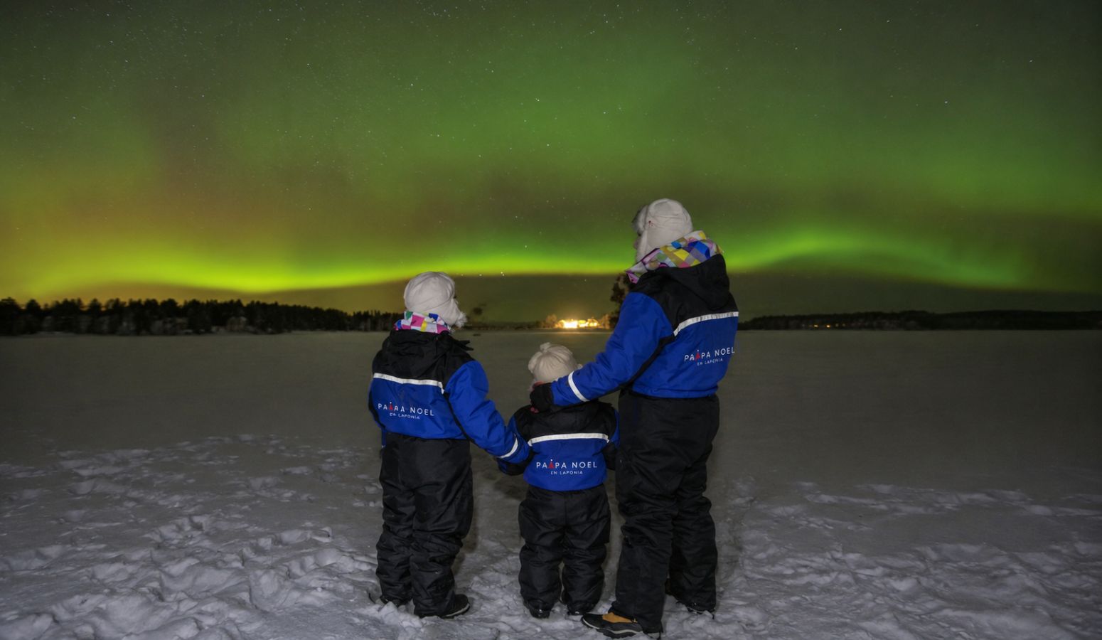 Viaje a laponia de Santa Claus con auroras boreales